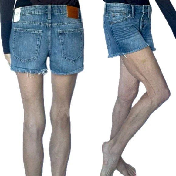NWT Lucky Brand The Cut Off Jean Shorts - Picture 9 of 17
